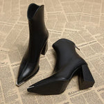 NOX��� - Chrome Tip Chelsea Boots