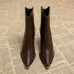 NOX��� - Chrome Tip Chelsea Boots