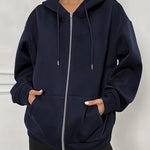 Zeagoo Women's Oversized Zip Up Hoodies
