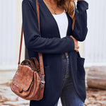 Zeagoo Womens Fall Lightweight Waffle Knit Cardigan
