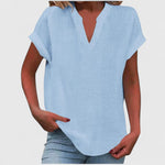 Xavinah | Cozy V-Neck Top