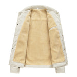 HENRY SHERPA-LINED CORDUROY JACKET