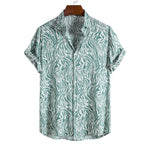 Claudio Tiger���Print Camp Shirt