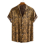 Claudio Tiger���Print Camp Shirt