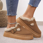 TAZA��� - Comfy Platform Mini Boots Slippers