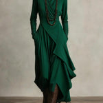 Lunori™ | Natalia Knit Maxi Dress