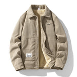 HENRY SHERPA-LINED CORDUROY JACKET