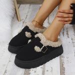 TAZA��� - Comfy Platform Mini Boots Slippers