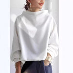 Lidia | Casual High-Neck Top