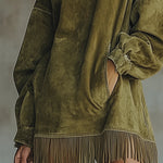 Cristina | Comfy Fringe Dress