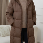 Cellie™ – Sleek Down Jacket with Hood for Everyday Comfort
