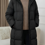 Cellie™ – Sleek Down Jacket with Hood for Everyday Comfort