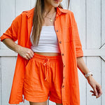 Two Piece Outfit Sets Cotton Shorts Set - Zeagoo (Us Only)