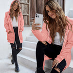 Zeagoo Zip Up Hoodies Long Fleece Jacket