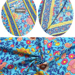 Floral Printed Batwing Cardigan - Zeagoo (Us Only)