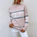 Ema | Retro Icelandic Knit Sweater