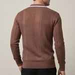 Riccardo Ribbed Knit Polo