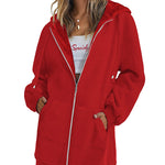 Zeagoo Zip Up Hoodies Long Fleece Jacket