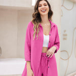 Two Piece Outfit Sets Cotton Shorts Set - Zeagoo (Us Only)