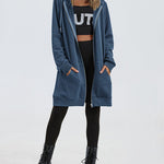 Zeagoo Zip Up Hoodies Long Fleece Jacket