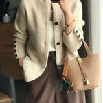 Talyra | Women���s Pure Cashmere Wool Jacket