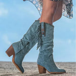 Sienna | Boho Fringe Boots