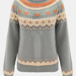 Rosa | Retro Icelandic Knit Sweater