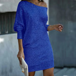 Clara – Sophisticated Textured Knit Dress