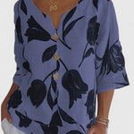 Isabel | Chic Floral Pattern Blouse