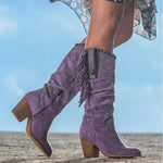 Sienna | Boho Fringe Boots