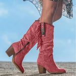 Sienna | Boho Fringe Boots