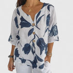 Isabel | Chic Floral Pattern Blouse