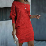 Clara – Sophisticated Textured Knit Dress