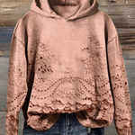 Luna | Lace-Soft Cozy Hoodie