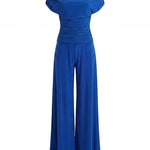 Timeless Comfortable Stretch Off-Shoulder Matching Set
