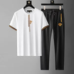 Enzo Conti Patterned Casual Set