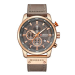 Renzo Chronograph Leather Watch