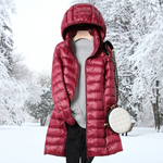 Feathra™ - Lightweight Padded Down Jacket Warm Elegant and Ultimate Comfort