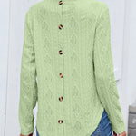 Zeagoo Zeagoo Comfy Hollow-Out Design Button Top for Women Casual Loose Business Casual 2026 | Under $40