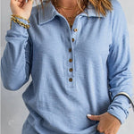 Zeagoo Zeagoo Casual Half Button Collared Knit Henley Shirt for Women Casual Loose Business Casual 2026 | Under $40