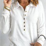 Zeagoo Zeagoo Casual Half Button Collared Knit Henley Shirt for Women Casual Loose Business Casual 2026 | Under $40
