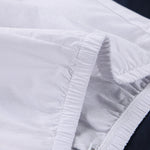 Casual Washed Cotton Ruffled Square Neck Top and Shorts Set