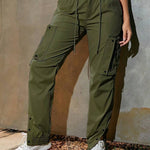 Street Style Casual Multi Pockets Cargo Pants
