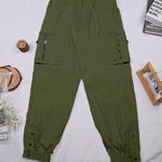 Street Style Casual Multi Pockets Cargo Pants