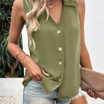 Smart Casual Commuter Style Botton Vest