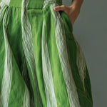 Casual Resort-Style Striped Wide Leg Pants