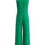 Sleeveless Stand Collar Wide Leg Jumpsuit