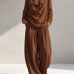 Elevated Casual Minimalism Matching Set