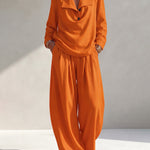 Elevated Casual Minimalism Matching Set