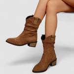 L��onie | Suede Ankle Boots